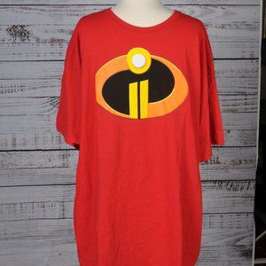 Disney The Incredibles, 3XL , Red T-Shirt
